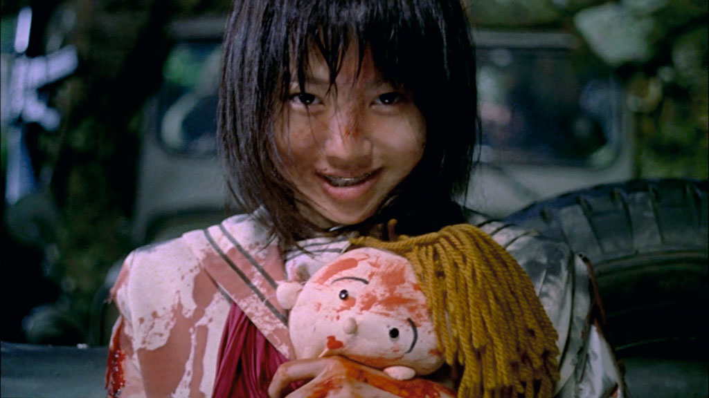 Ai Iwamura dans Battle royale