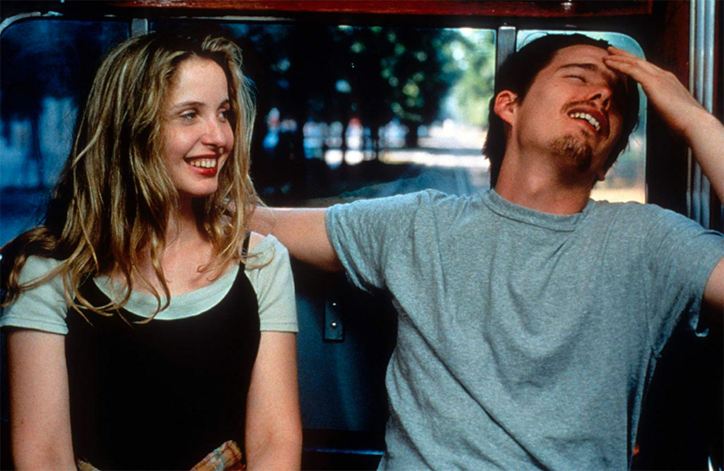 Ethan Hawke, Julie Delpy dans Before Sunrise