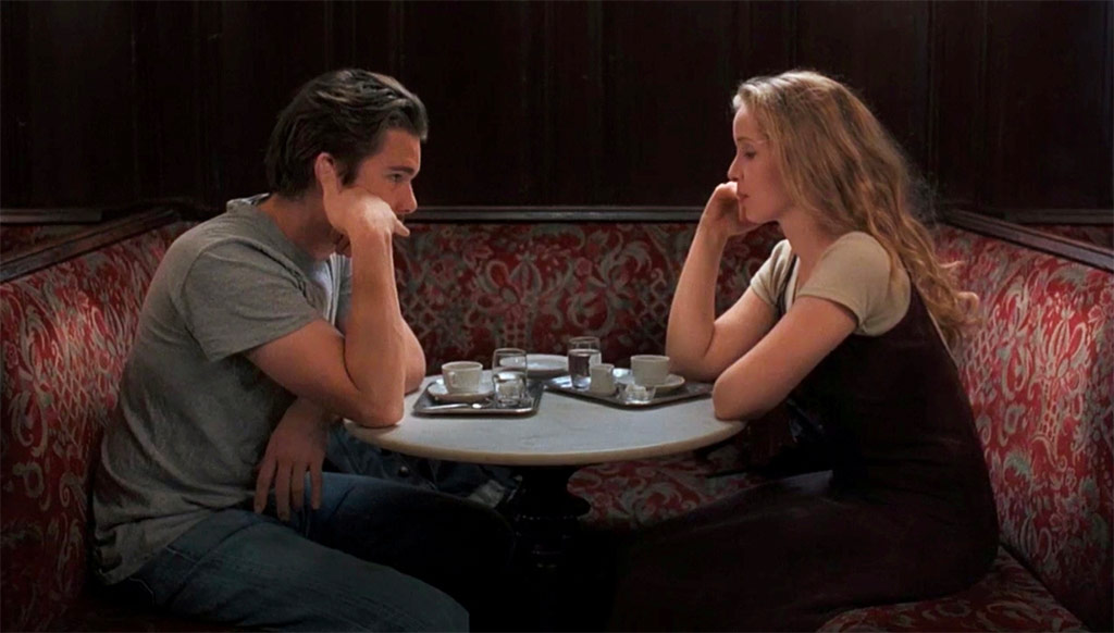 Ethan Hawke, Julie Delpy dans Before Sunrise