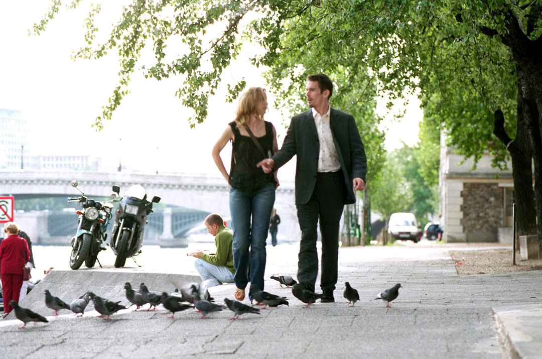 Ethan Hawke, Julie Delpy dans Before Sunset