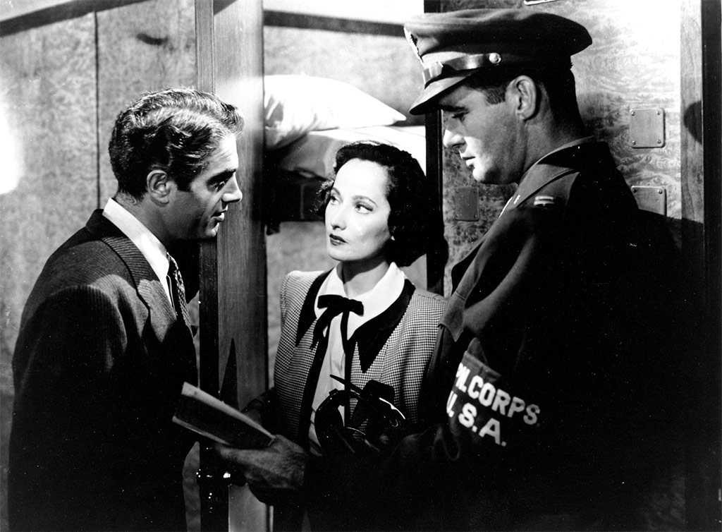 Charles Korvin, Merle Oberon dans Berlin Express