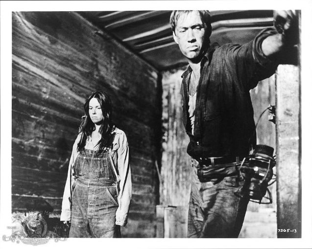 Barbara Hershey, David Carradine dans Bertha Boxcar