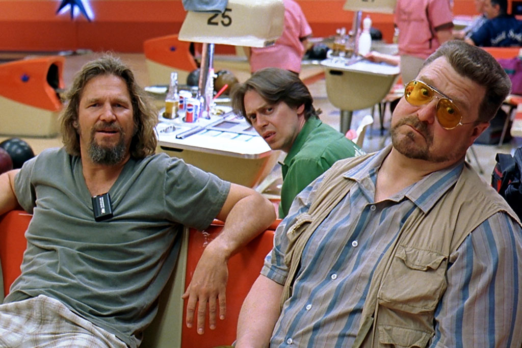 Jeff Bridges, John Goodman, Steve Buscemi dans The Big Lebowski