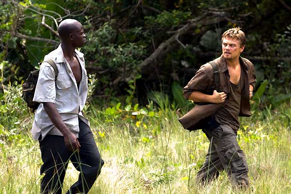 Djimon Hounsou, Leonardo DiCaprio dans Blood Diamond