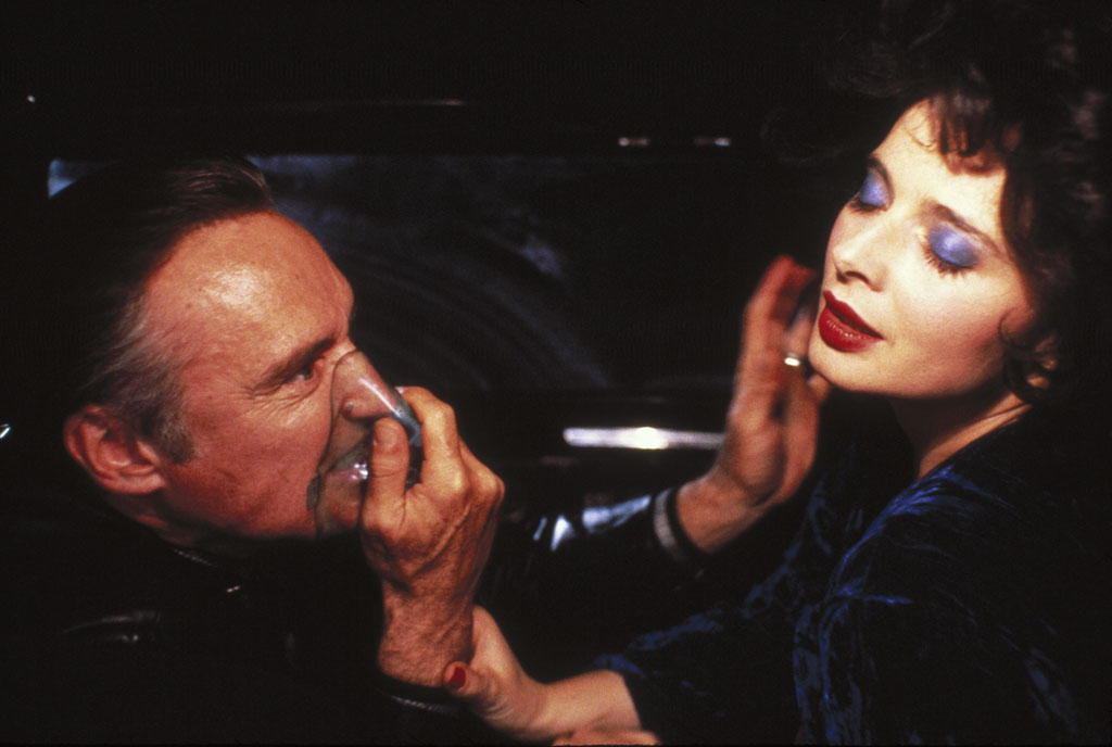 Isabella Rossellini, Dennis Hopper dans Blue Velvet