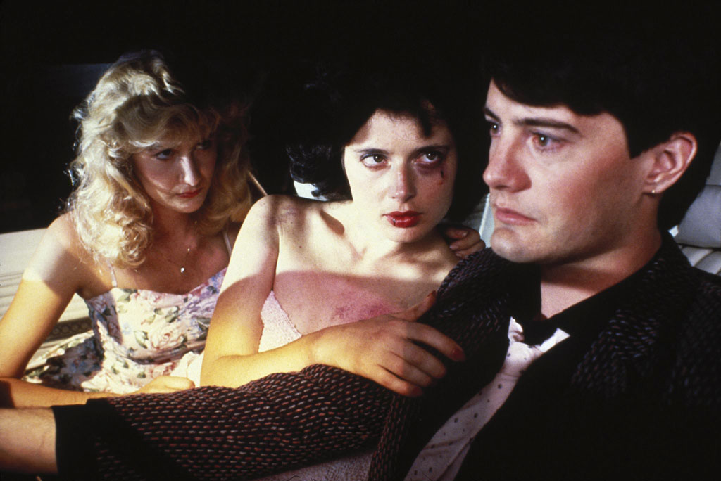 Laura Dern, Isabella Rossellini, Kyle MacLachlan dans Blue Velvet