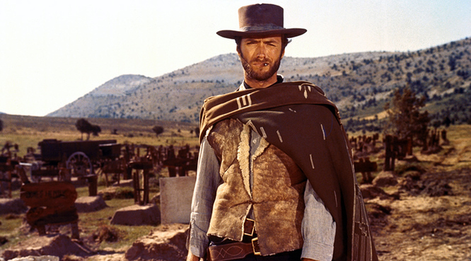 Clint Eastwood dans Le Bon, la brute et le truand