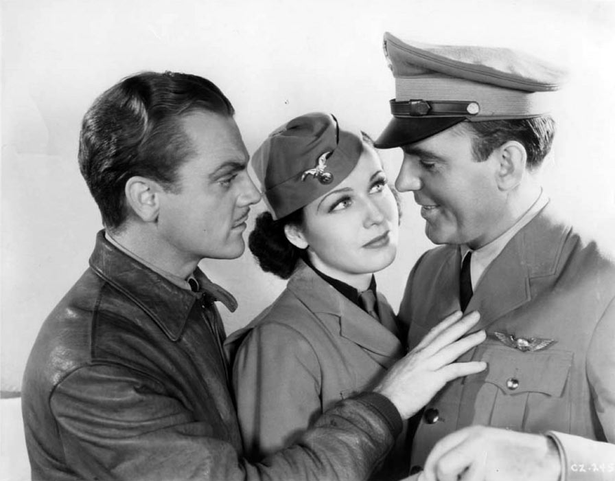James Cagney, June Travis, Pat O'Brien dans Brumes