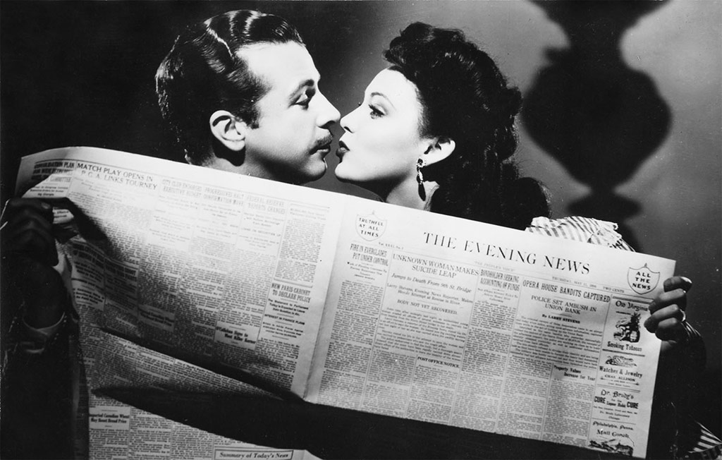 Linda Darnell, Dick Powell dans C’est arrivé demain