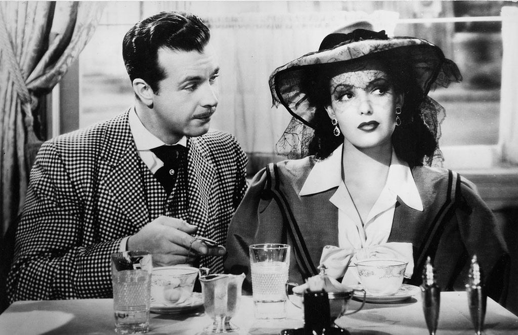 Linda Darnell, Dick Powell dans C’est arrivé demain