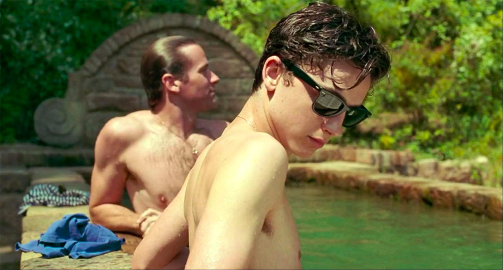 Armie Hammer, Timothée Chalamet dans Call me by your name