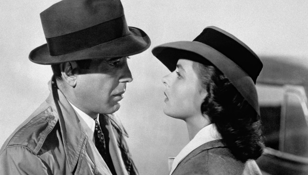 Humphrey Bogart, Ingrid Bergman dans Casablanca