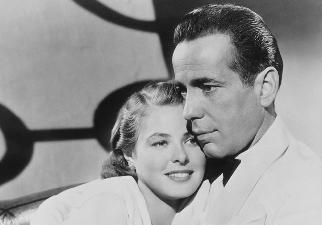Humphrey Bogart, Ingrid Bergman dans Casablanca
