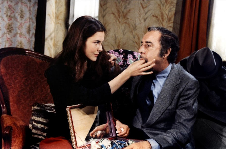 Carole Bouquet et Fernando Rey dans Cet obscur objet du désir