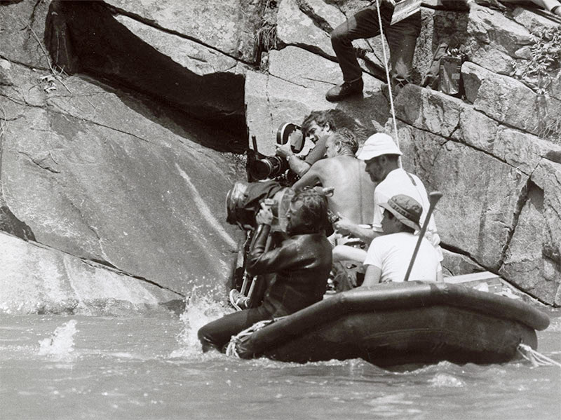 Vilmos Zsigmond sur le tournage de Deliverance