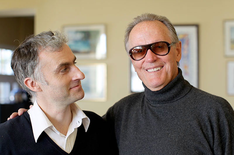 Pierre Filmon, Peter Fonda dans Close encounter with Vilmos Zsigmond