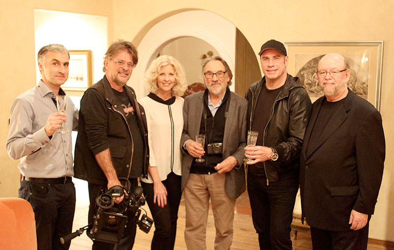 Vilmos Zsigmond, Pierre Filmon, Nancy Allen, John Travolta dans Close encounter with Vilmos Zsigmond