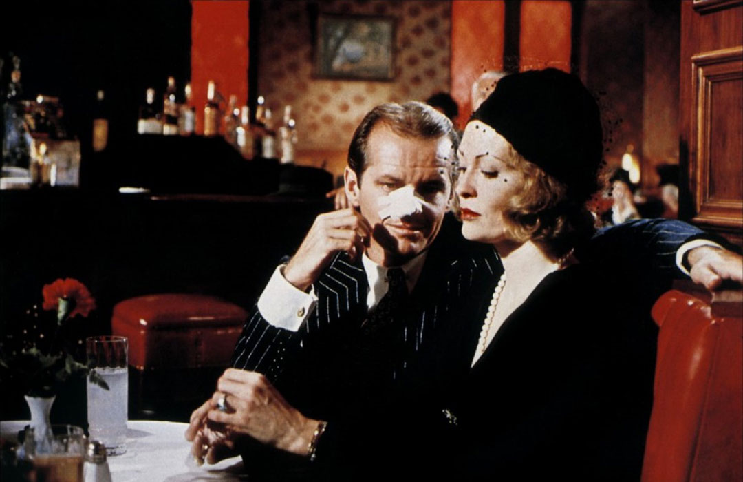 Faye Dunaway, Jack Nicholson dans Chinatown