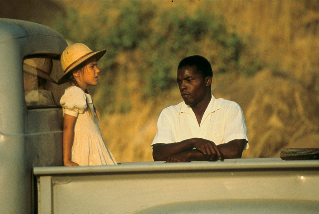 Cécile Ducasse, Isaach De Bankolé dans Chocolat