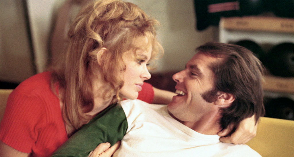 Jack Nicholson, Karen Black dans Cinq pièces faciles