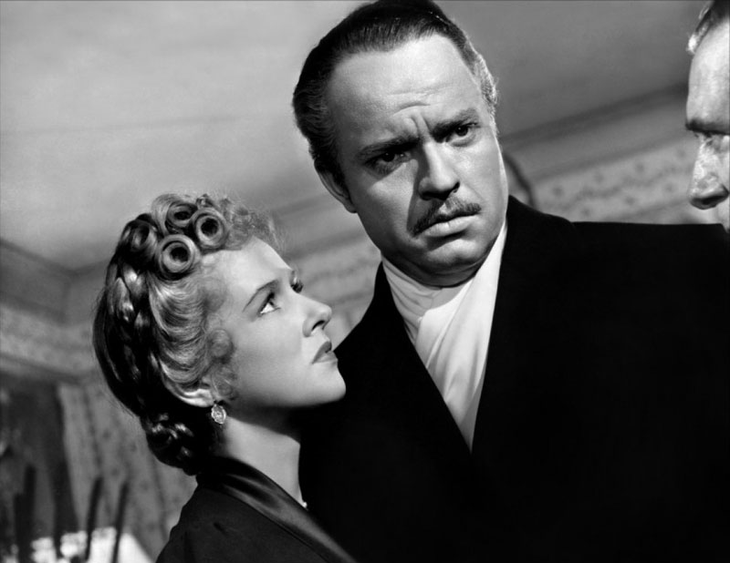 Orson Welles, Ruth Warrick dans Citizen Kane
