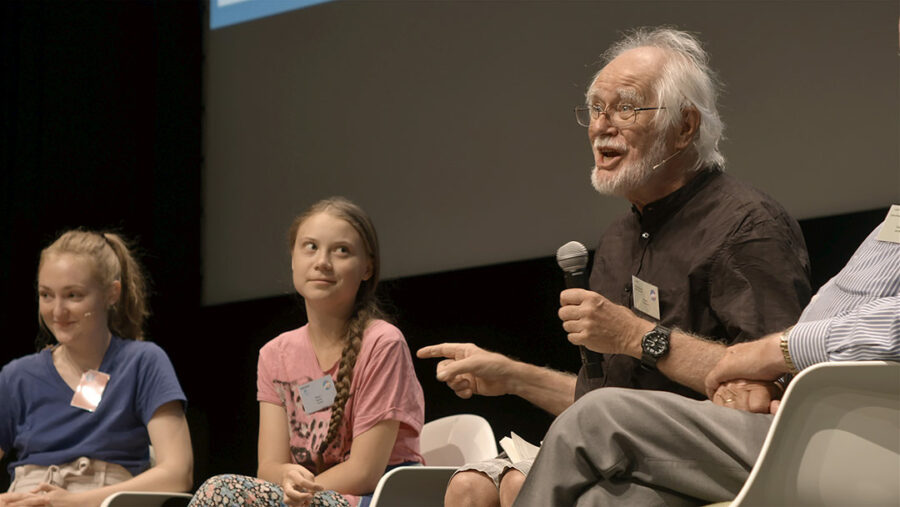 Afficher l'image Jacques Dubochet, Greta Thunberg