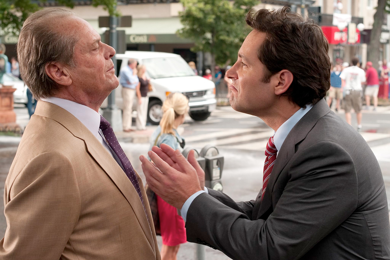 Jack Nicholson, Paul Rudd dans Comment savoir