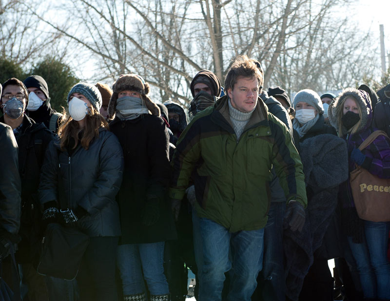 Matt Damon dans Contagion