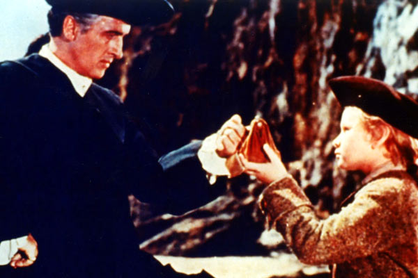 Jon Whiteley, Stewart Granger dans Moonfleet