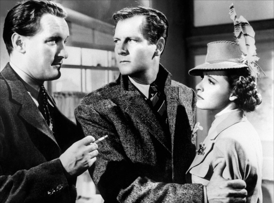 Joel McCrea, Laraine Day dans Correspondant 17