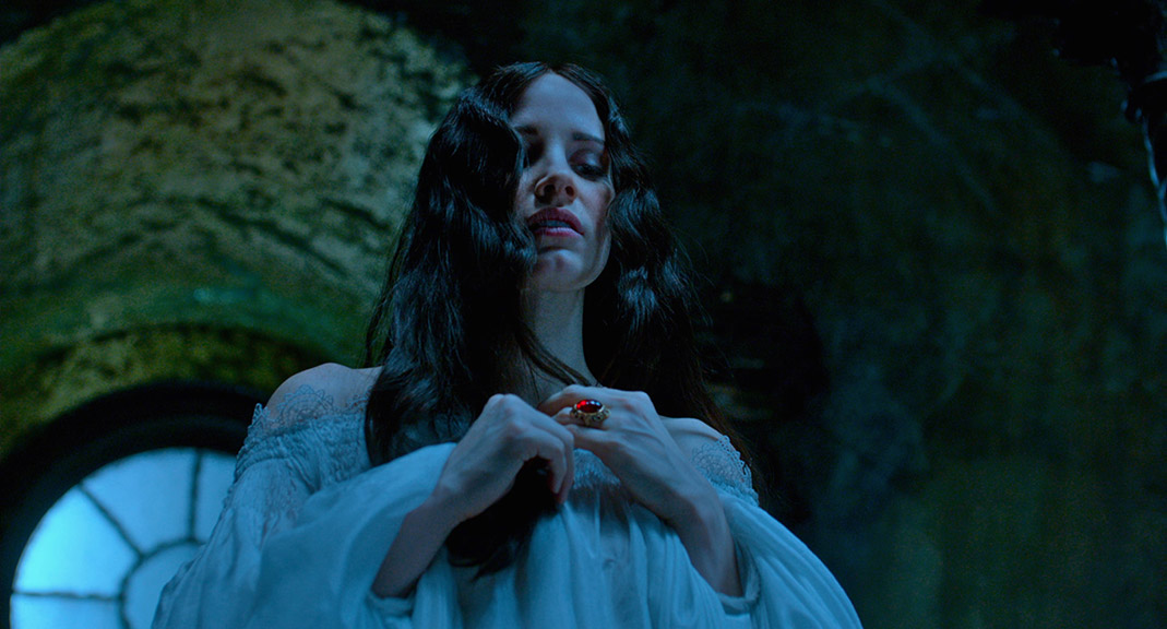 Jessica Chastain dans Crimson Peak