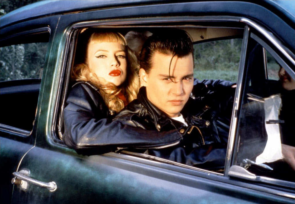 Johnny Depp, Traci Lords dans Cry-baby