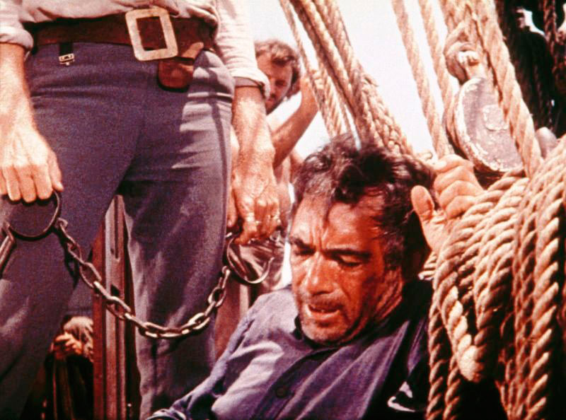 Anthony Quinn dans Cyclone à la Jamaïque