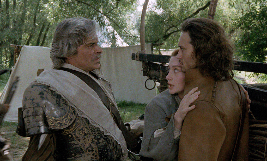 Jacques Weber, Anne Brochet, Vincent Perez dans Cyrano de Bergerac