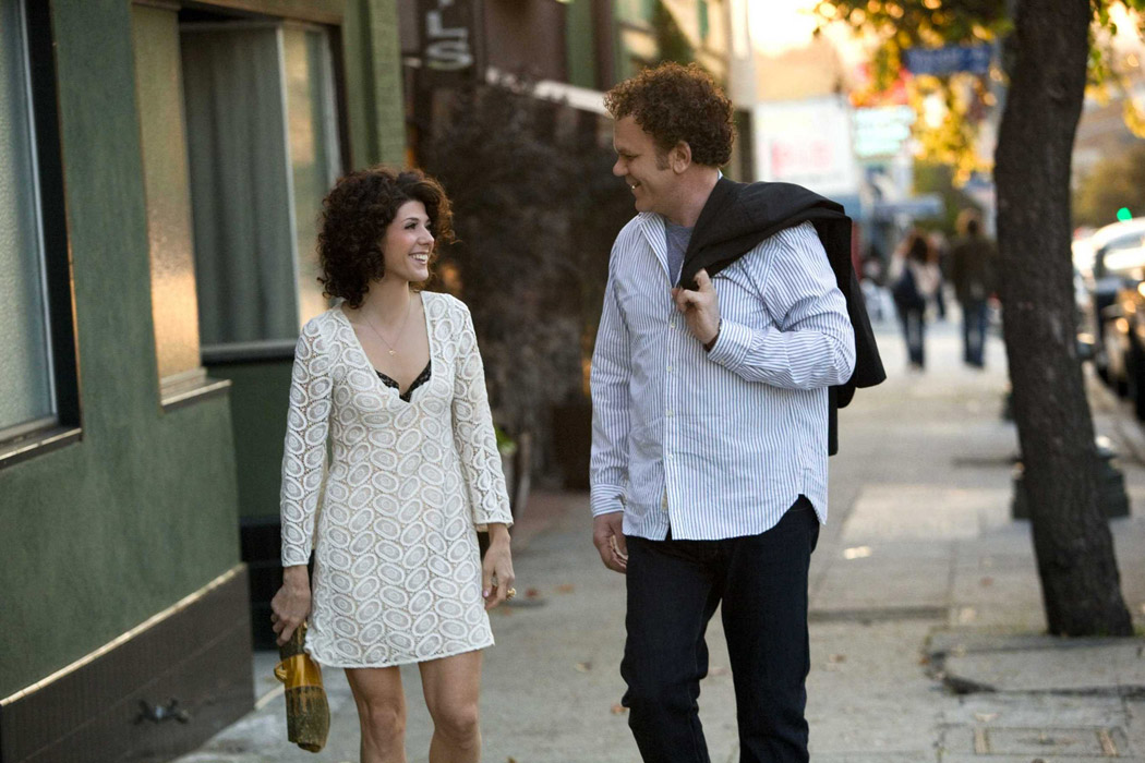 John C. Reilly, Jonah Hill, Marisa Tomei dans Cyrus