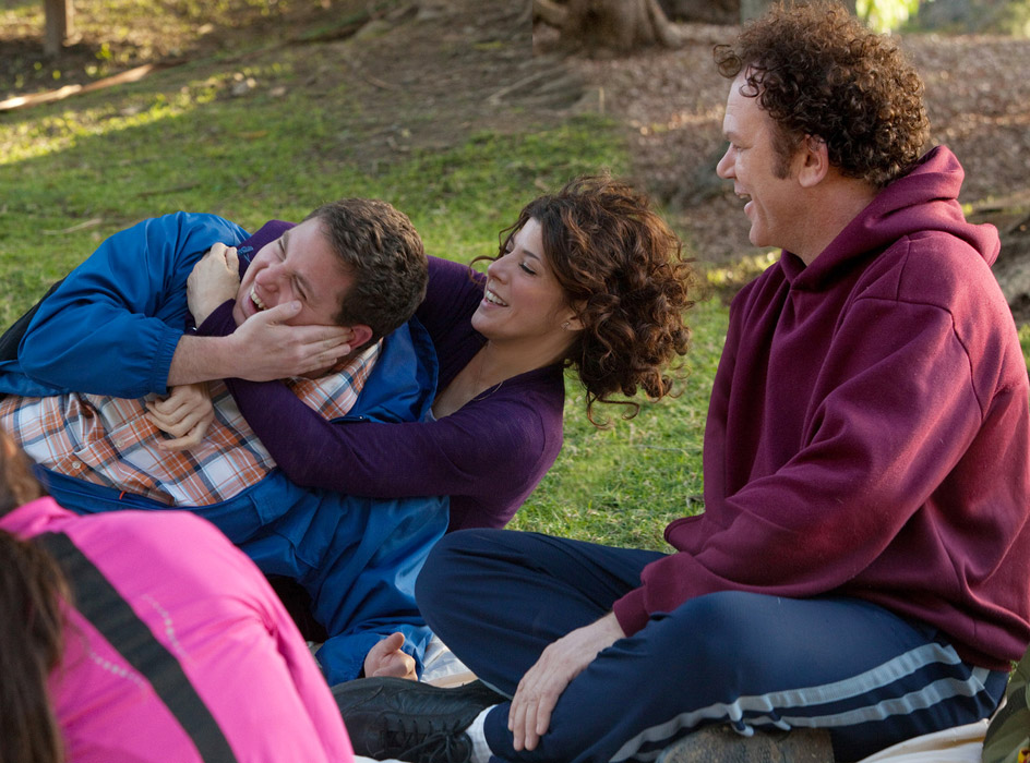 John C. Reilly, Jonah Hill, Marisa Tomei dans Cyrus