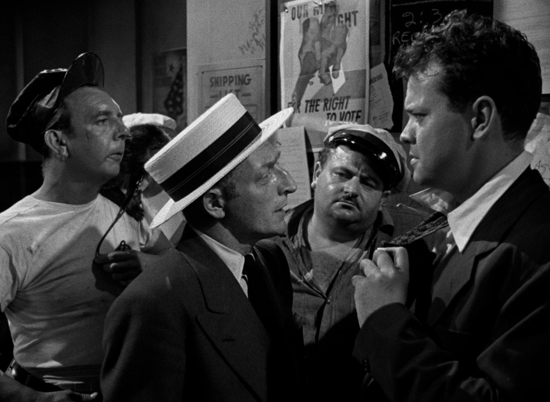 Everett Sloane, Orson Welles dans La dame de Shanghai