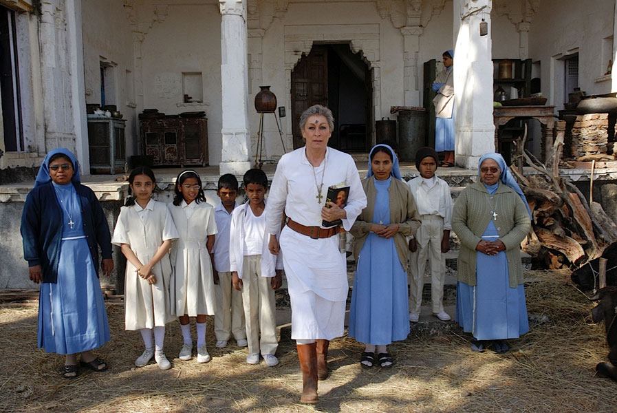 Anjelica Huston dans A bord du darjeeling Limited