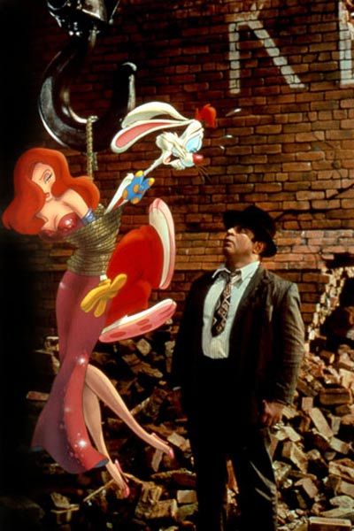 Bob Hoskins dans Qui veut la peau de Roger Rabbit ?