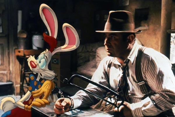Bob Hoskins dans Qui veut la peau de Roger Rabbit ?