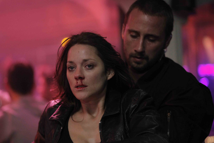 Marion Cotillard, Matthias Schoenaerts dans De rouille et d'os