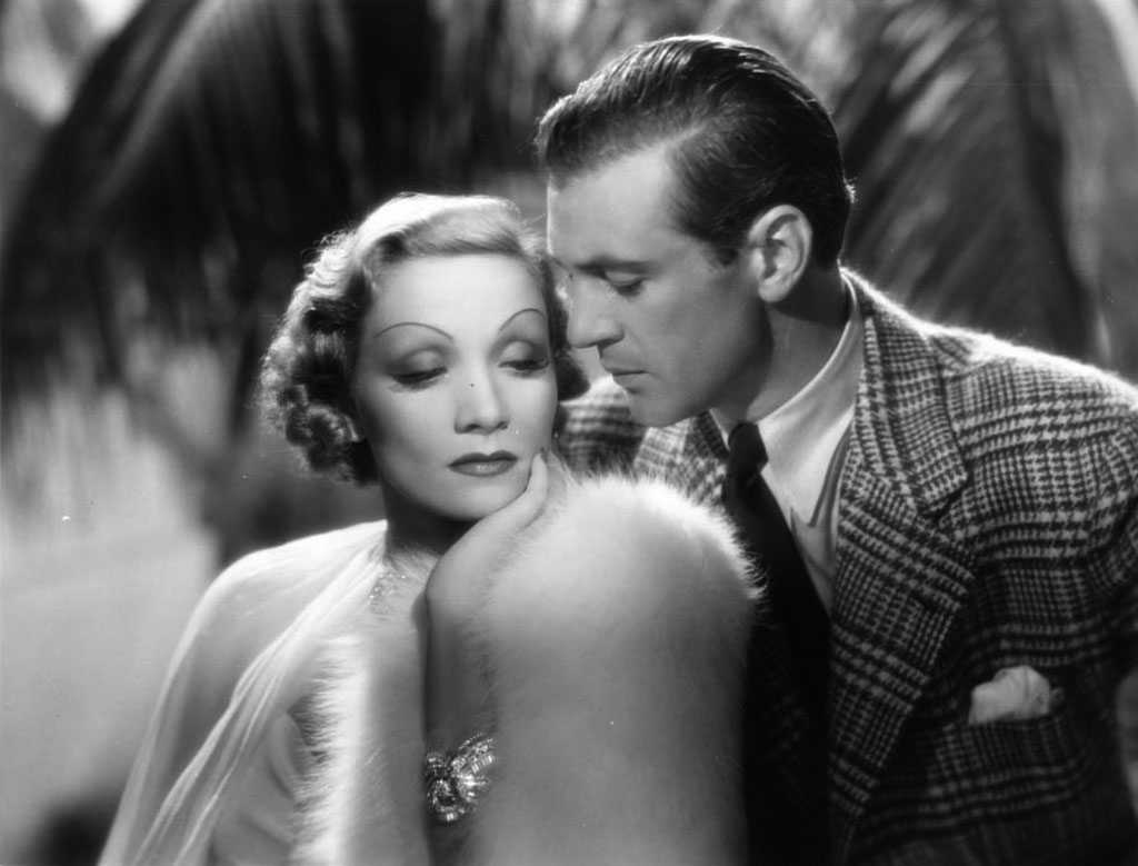 Marlene Dietrich, Gary Cooper  dans Désir