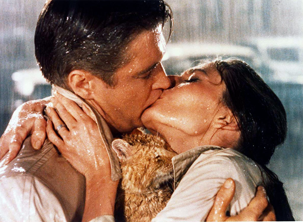 Audrey Hepburn,  George Peppard dans Diamants sur canapé