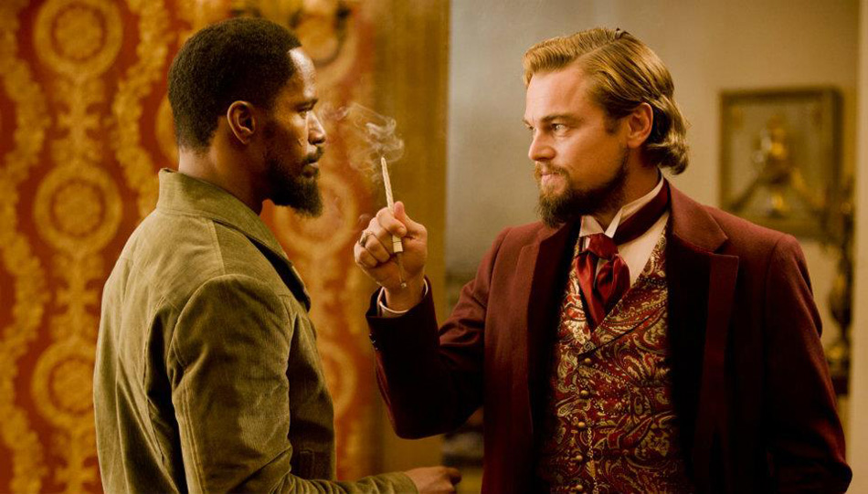  Leonardo DiCaprio, Jamie Foxx dans Django Unchained