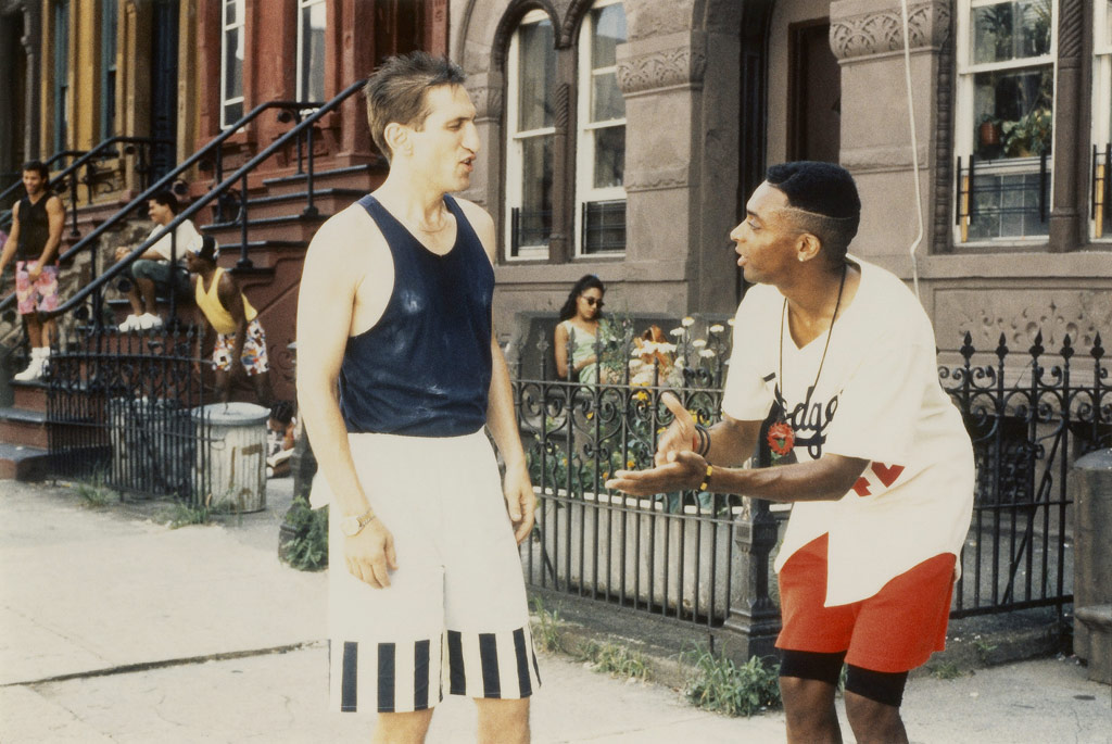 Spike Lee, Richard Edson dans Do the right thing