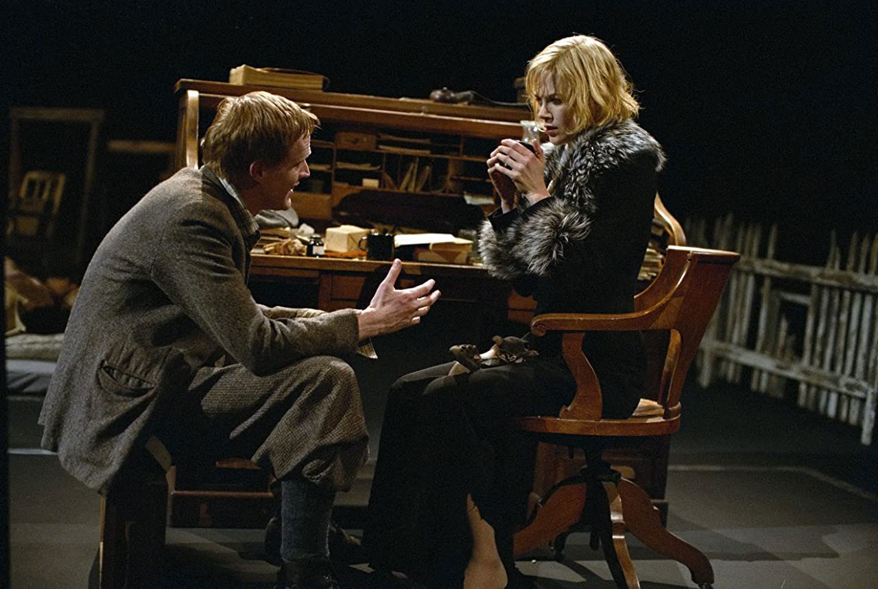 Paul Bettany, Nicole Kidman dans Dogville