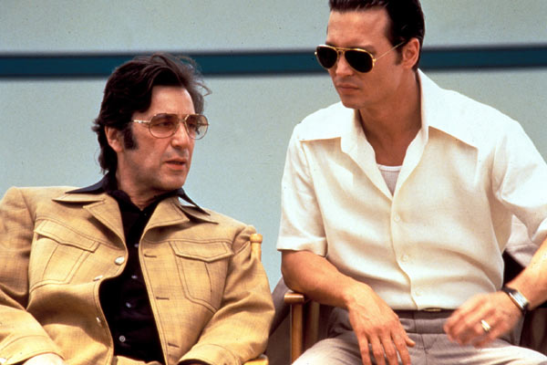Al Pacino, Johnny Depp dans Donnie Brasco