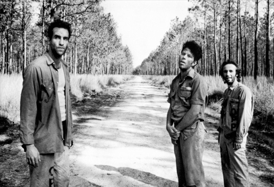 Tom Waits, John Lurie, Roberto Benigni dans Down by law