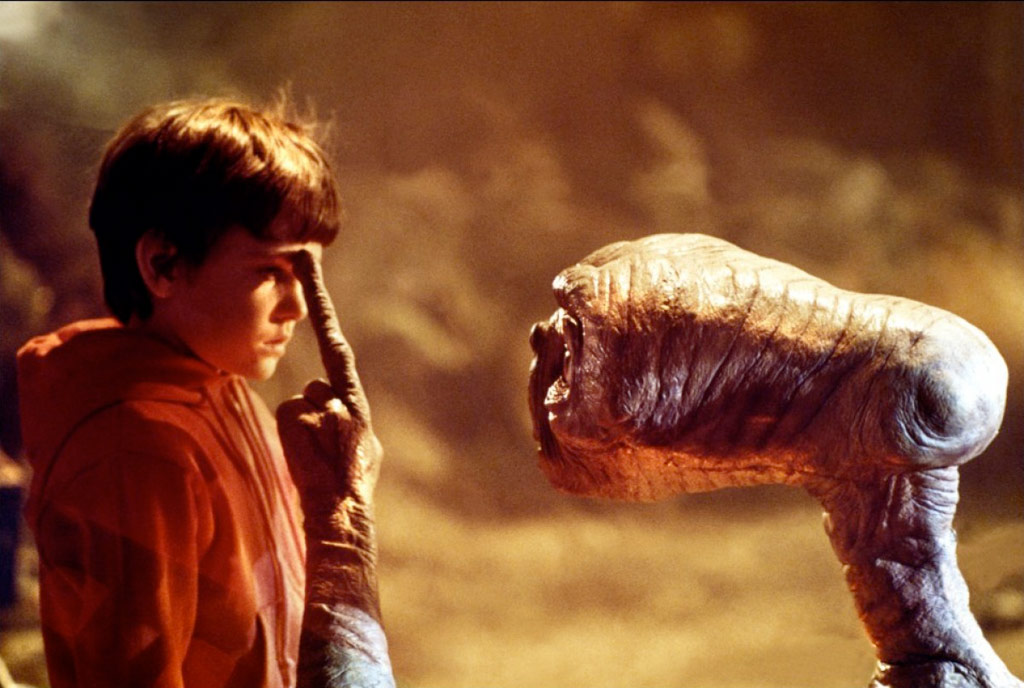 Henry Thomas dans E.T. l'extra-terrestre