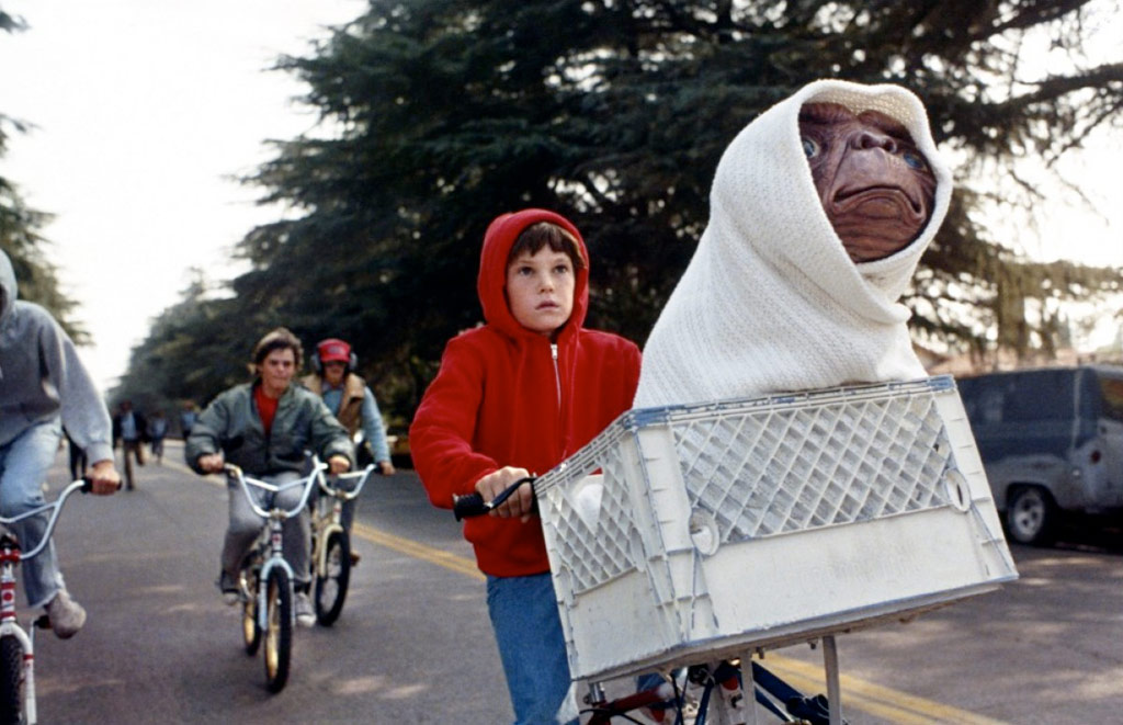Henry Thomas dans E.T. l'extra-terrestre